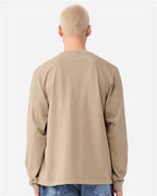 BELLA + CANVAS Unisex Heavyweight Garment-Dyed Long Sleeve Tee 4851GD