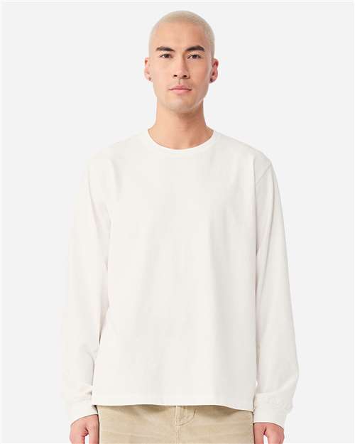 BELLA + CANVAS Unisex Heavyweight Garment-Dyed Long Sleeve Tee 4851GD
