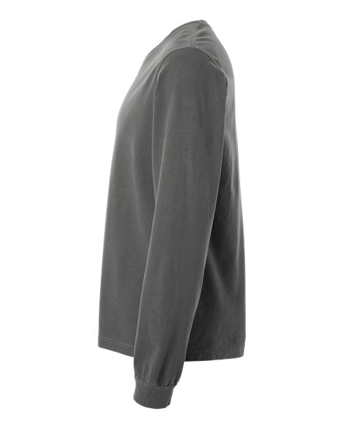 BELLA + CANVAS Unisex Heavyweight Garment-Dyed Long Sleeve Tee 4851GD
