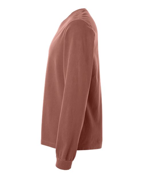 BELLA + CANVAS Unisex Heavyweight Garment-Dyed Long Sleeve Tee 4851GD