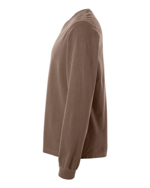 BELLA + CANVAS Unisex Heavyweight Garment-Dyed Long Sleeve Tee 4851GD