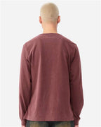 BELLA + CANVAS Unisex Heavyweight Garment-Dyed Long Sleeve Tee 4851GD