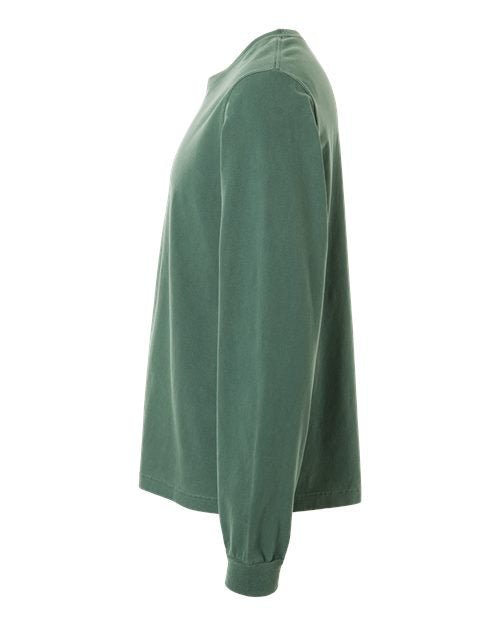 BELLA + CANVAS Unisex Heavyweight Garment-Dyed Long Sleeve Tee 4851GD