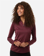 AllPro Women's Pro-Lock Performance Mélange Quarter-Zip Pullover 4HM70L