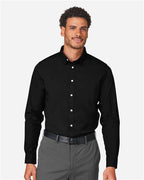 Devon & Jones Men's CrownLux Performance® Spencer Poplin Dress Shirt DG505