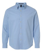 Devon & Jones Men's CrownLux Performance® Spencer Poplin Dress Shirt DG505