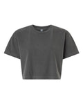 American Apparel Women's Garment-Dyed Heavyweight Cropped Tee 1302GD