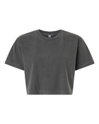 American Apparel Women's Garment-Dyed Heavyweight Cropped Tee 1302GD