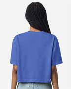 American Apparel Women's Garment-Dyed Heavyweight Cropped Tee 1302GD