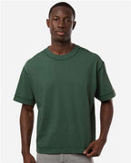 American Apparel Unisex Heavyweight Cotton Mid-Length Tee 13ML0