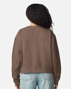Comfort Colors Women's Garment-Dyed Mid-Length Crewneck Sweatshirt 1566L