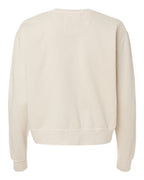 Comfort Colors Women's Garment-Dyed Mid-Length Crewneck Sweatshirt 1566L