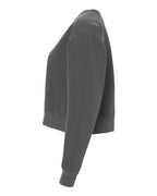 Comfort Colors Women's Garment-Dyed Mid-Length Crewneck Sweatshirt 1566L