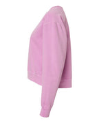 Comfort Colors Women's Garment-Dyed Mid-Length Crewneck Sweatshirt 1566L