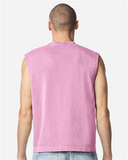 American Apparel Unisex Heavyweight Cotton Garment-Dyed Mid-Length Muscle Tee 207GD
