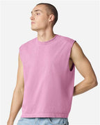 American Apparel Unisex Heavyweight Cotton Garment-Dyed Mid-Length Muscle Tee 207GD