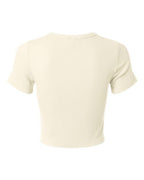 American Apparel Women's Baby Rib Cropped Tee BR210