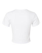 American Apparel Women's Baby Rib Cropped Tee BR210