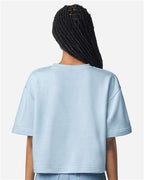 American Apparel Women's French Terry Mid-Length Boxy Top FTCB0