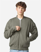 American Apparel Unisex French Terry Bomber Jacket FTJ77