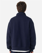 BELLA + CANVAS Unisex 10 oz Quarter-Zip Pullover Sweatshirt 4740