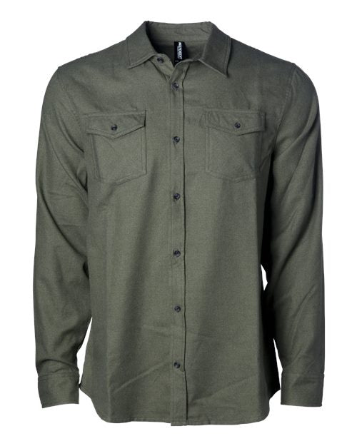 Independent Trading Co. Unisex Flannel Shirt EXP50F