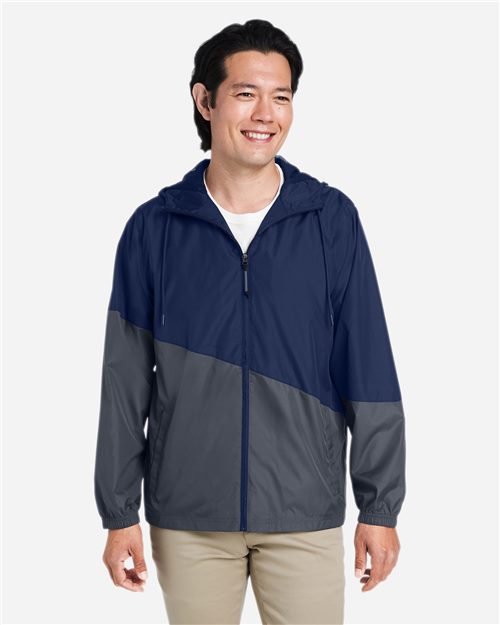 CORE365 Unisex Techno Lite Colorblock Windbreaker CE710