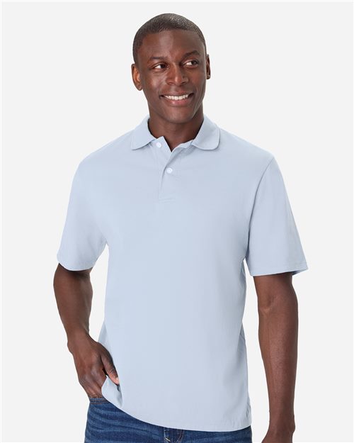 ComfortWash by Hanes Men's Garment-Dyed Jersey Polo GDH116