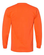 Bayside Unisex USA-Made Long Sleeve Pocket T-Shirt 8100