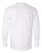 Bayside Unisex USA-Made Long Sleeve Pocket T-Shirt 8100