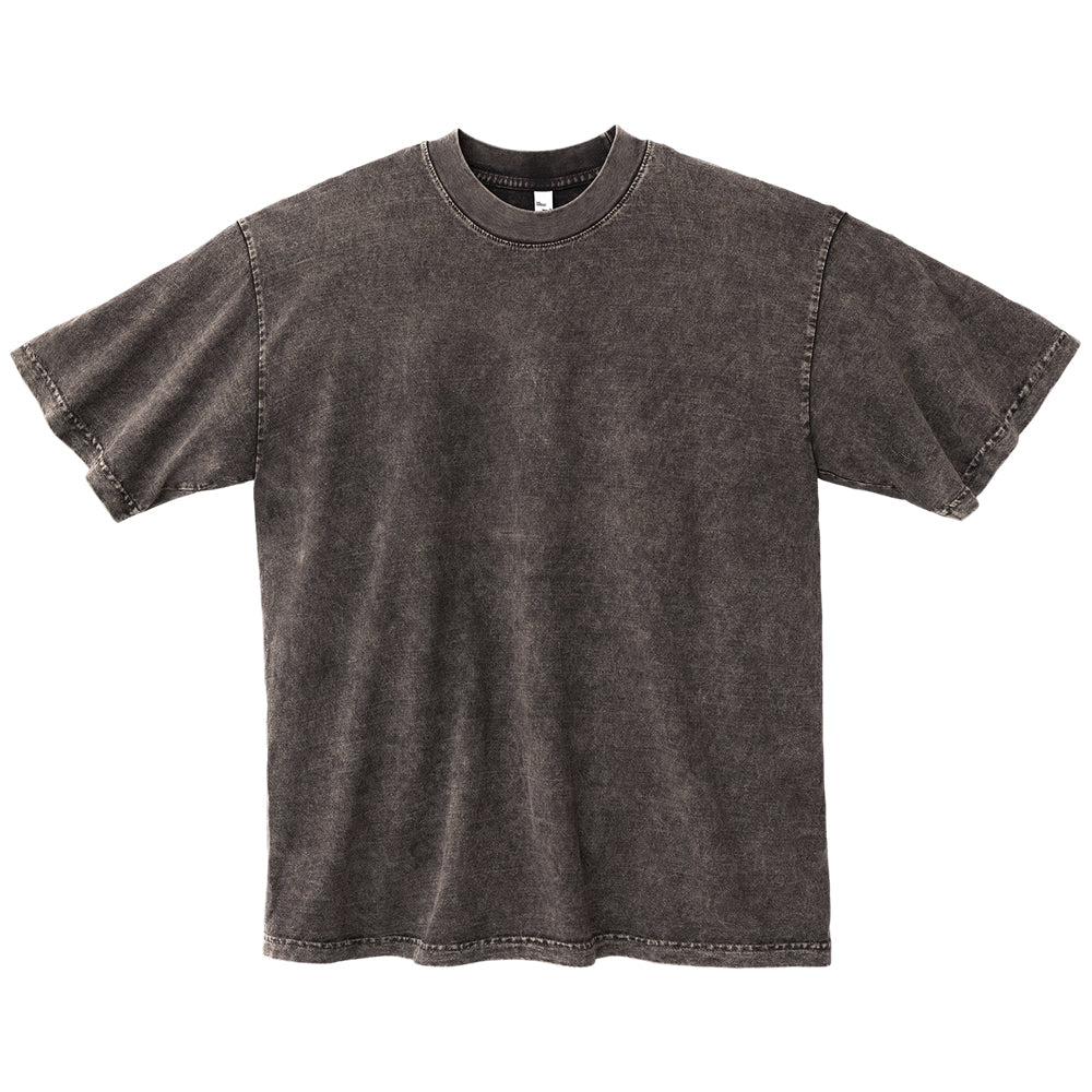 Los Angeles Apparel 1801GDMW | Oversized S/S Mineral Wash Crew Neck 6.5oz