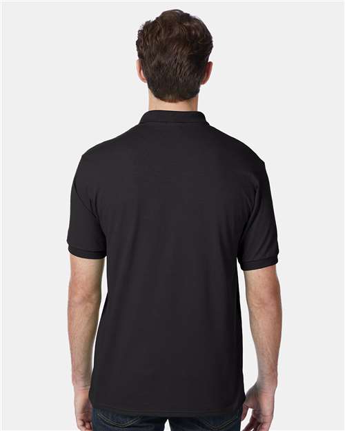 Hanes Men's EcoSmart® Jersey Polo 054X