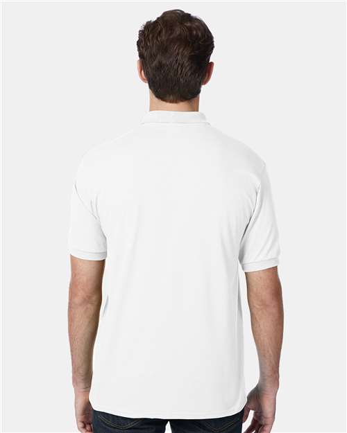 Hanes Men's EcoSmart® Jersey Polo 054X