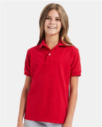 Hanes Youth EcoSmart® Jersey Polo 054Y