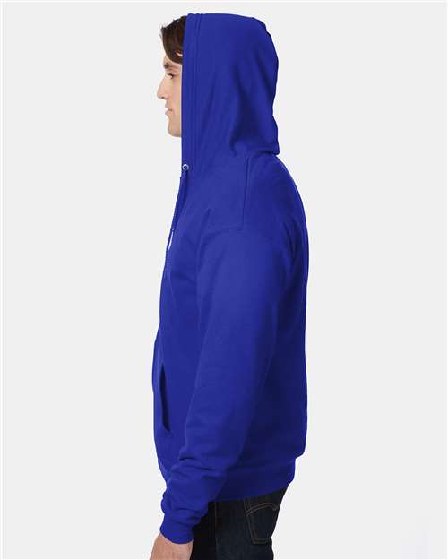 Hanes Unisex EcoSmart® Full-Zip Hooded Sweatshirt P180