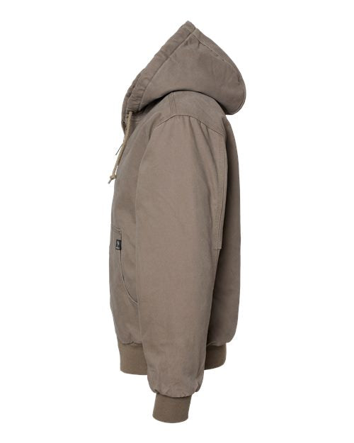 DRI DUCK Men's Cheyenne Boulder Cloth™ Hooded Jacket with Tricot Quilt Lining 5020