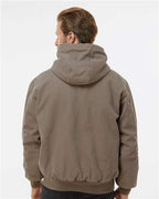 DRI DUCK Men's Cheyenne Boulder Cloth™ Hooded Jacket with Tricot Quilt Lining 5020