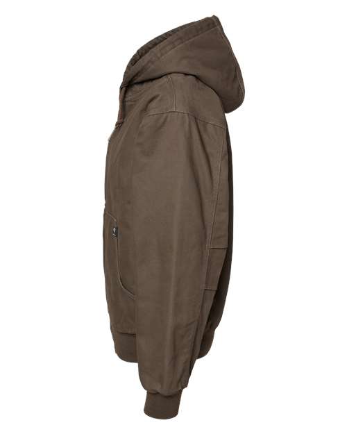 DRI DUCK Men's Cheyenne Boulder Cloth™ Hooded Jacket with Tricot Quilt Lining 5020