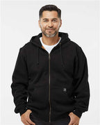 DRI DUCK Men's Crossfire Heavyweight Power Fleece Hooded Jacket with Thermal Lining 7033