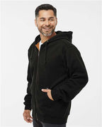 DRI DUCK Men's Crossfire Heavyweight Power Fleece Hooded Jacket with Thermal Lining 7033