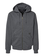 DRI DUCK Men's Crossfire Heavyweight Power Fleece Hooded Jacket with Thermal Lining 7033