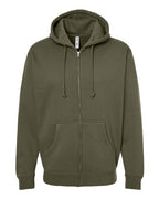 Independent Trading Co. Unisex Heavyweight Full-Zip Hooded Sweatshirt IND4000Z