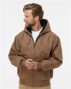 DRI DUCK Men's Cheyenne Boulder Cloth™ Hooded Jacket with Tricot Quilt Lining 5020
