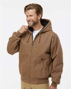 DRI DUCK Men's Cheyenne Boulder Cloth™ Hooded Jacket with Tricot Quilt Lining 5020