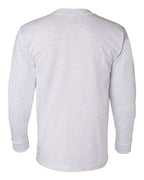 Bayside Unisex USA-Made Long Sleeve Pocket T-Shirt 8100