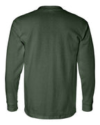Bayside Unisex USA-Made Long Sleeve Pocket T-Shirt 8100