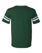Augusta Sportswear V-Neck Jersey with Striped Sleeves 360