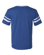 Augusta Sportswear V-Neck Jersey with Striped Sleeves 360