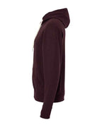 Independent Trading Co. Unisex Heathered French Terry Full-Zip Hooded Sweatshirt PRM90HTZ