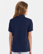 Hanes Youth EcoSmart® Jersey Polo 054Y
